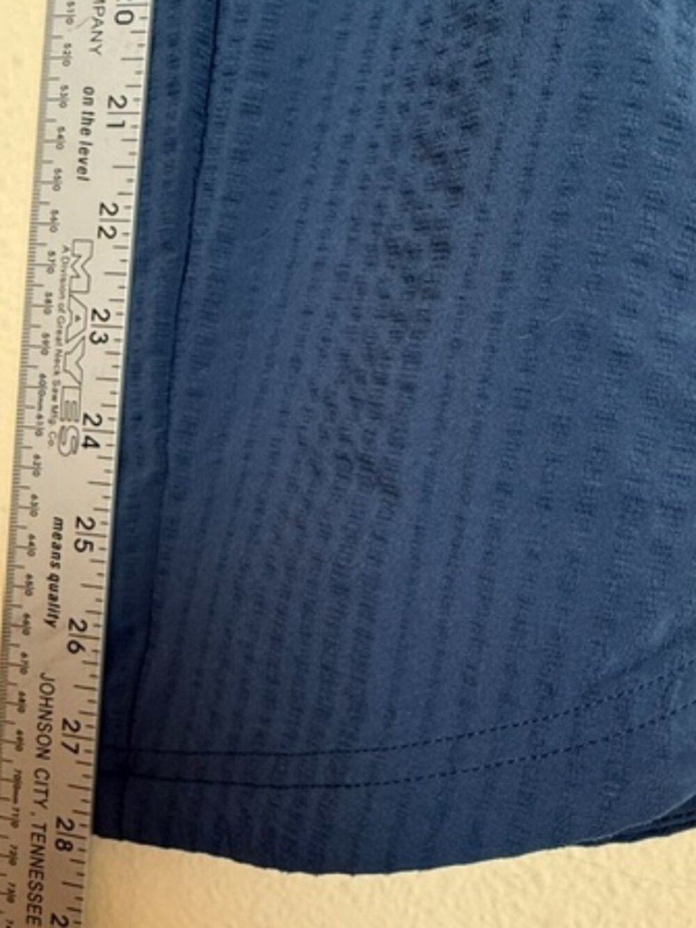 Title Nine Pants Womens L BLue Slaycation 28" Ankle Crop Outdoor Stretch - Picture 10 of 14